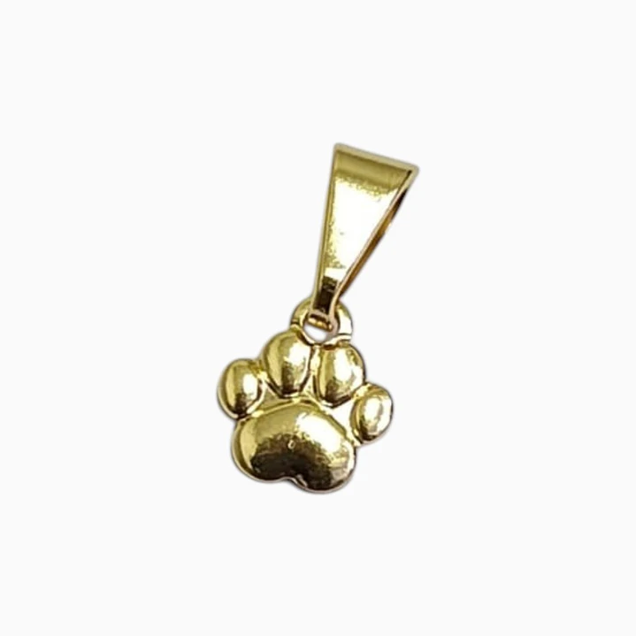 DIJE HUELLITA EN ORO LAMINADO 18K 1