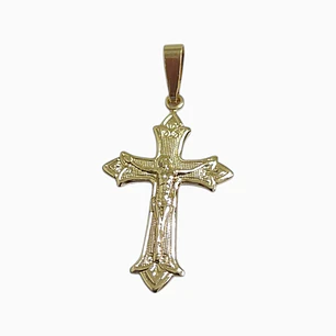 DIJE JESUCRISTO VINTAGE EN ORO LAMINADO 18K