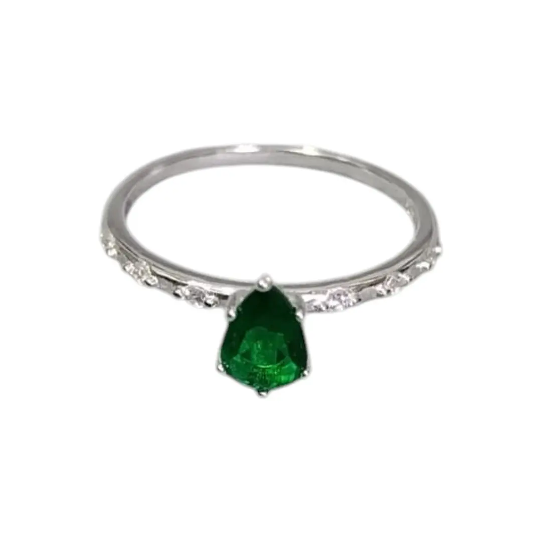 ANILLO GEMA EN PLATA 1