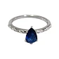 ANILLO GEMA EN PLATA - Miniatura 2