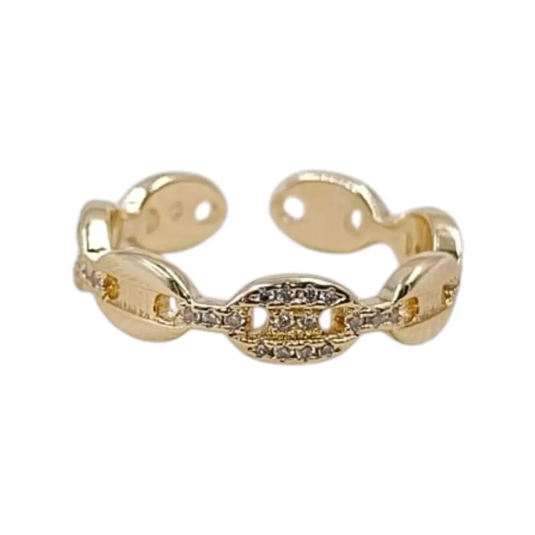 ANILLO GUCCI GRADUABLE EN ORO LAMINADO 18K 1