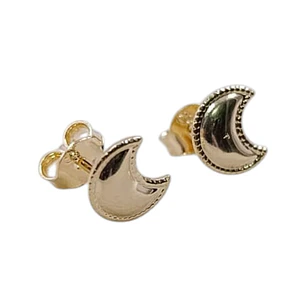 TOPOS LUNA EN ORO LAMINADO 18K