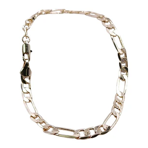 PULSERA 3 EN 1 GRUESA EN ORO LAMINADO 18K