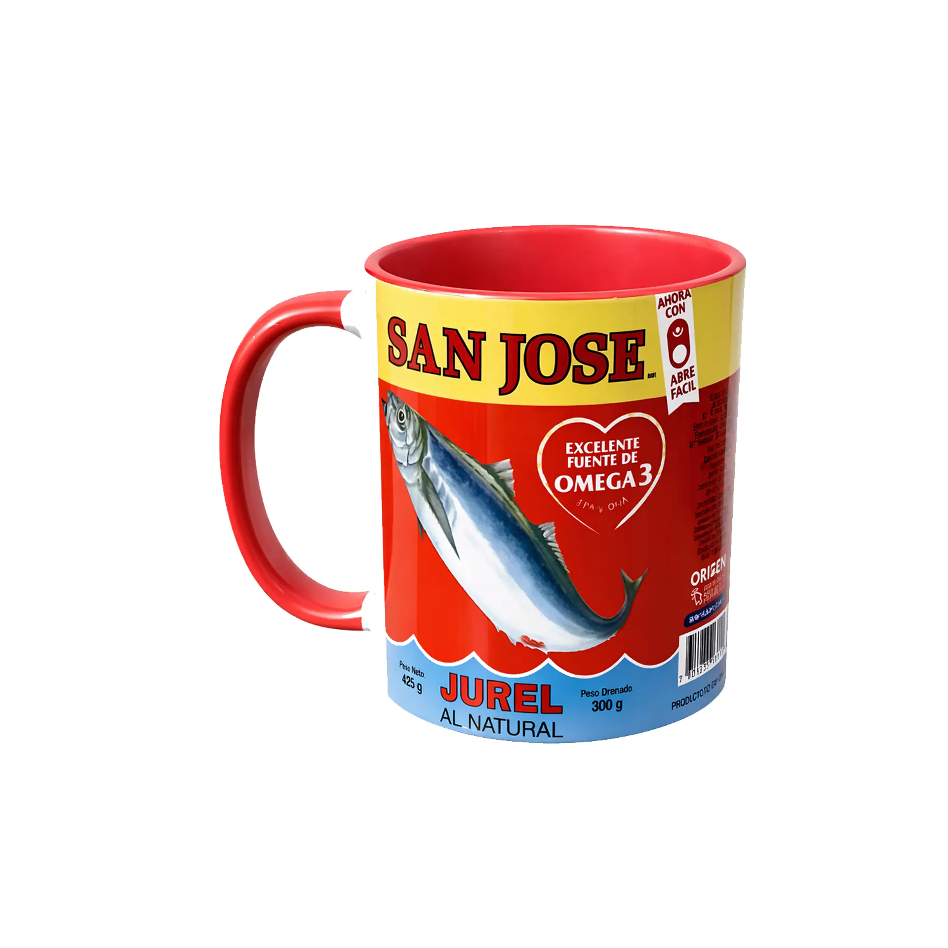 Taza Tipo Jurel San José 🐟 Diseño chileno divertido 1