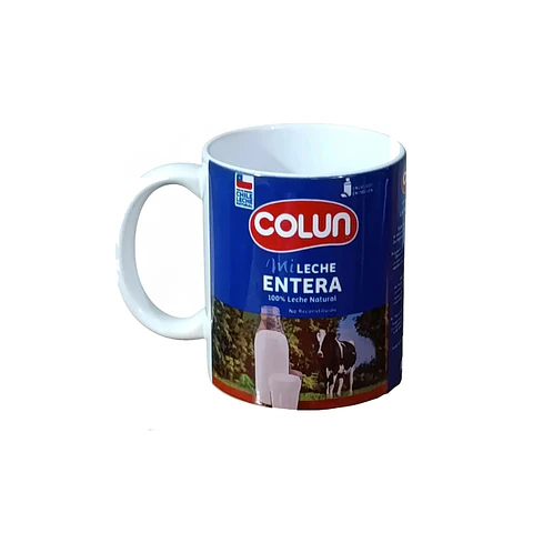 Taza Diseño Leche Colun 🥛 | Estilo Clásico y Nostálgico