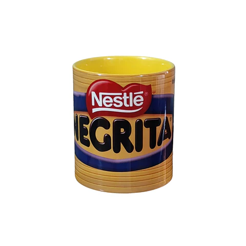 Taza Diseño Negrita 🍫💛 | Estilo Clásico y Nostálgico