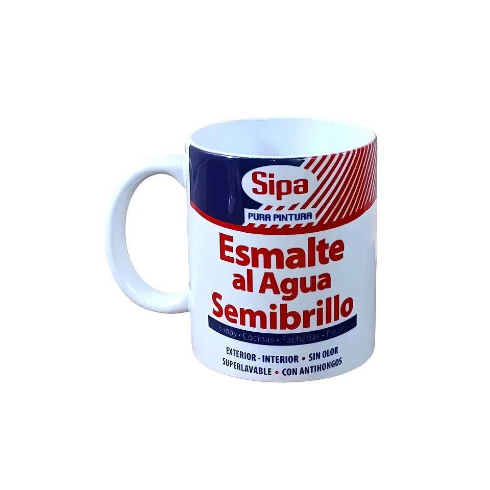 Taza Sipa Esmalte 🎨 | Diseño Industrial 1