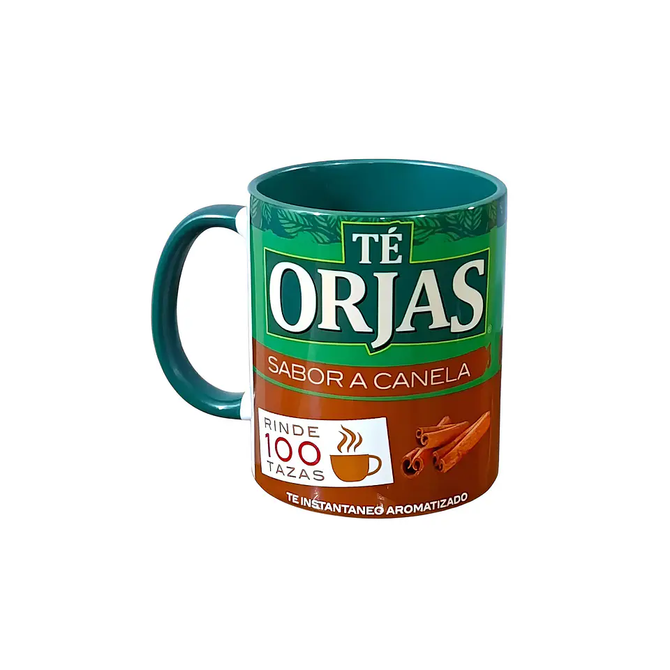 Taza Té Orjas ☕ | Estilo Tradicional Chileno 1