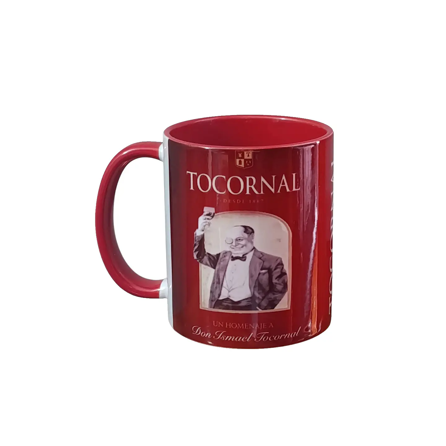 Taza Vino Tinto Tocornal 🍷 | Estilo Clásico Chileno 1