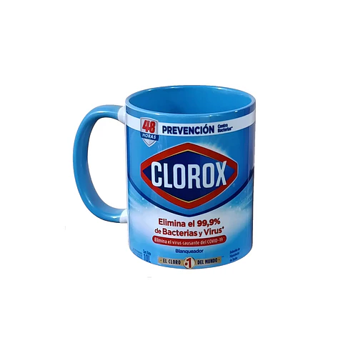 Taza Diseño Clorox 🧼 | Estilo Clásico del Hogar