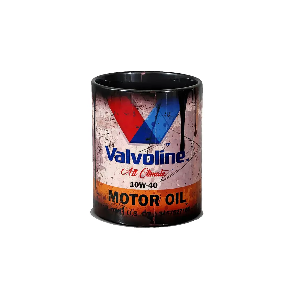 Taza Valvoline Motor Oil 🛢️ | Estilo Taller Mecánico 1
