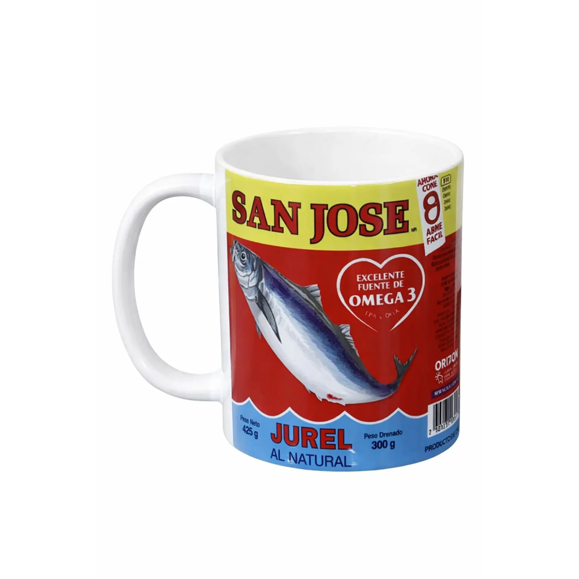 Taza Tipo Jurel San José 🐟 Diseño chileno divertido 3