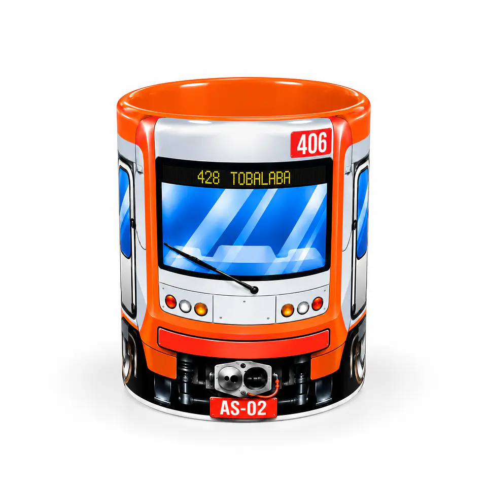 Taza Tazón Metro AS02 Santiago 🚇 | Diseño para fanáticos 1