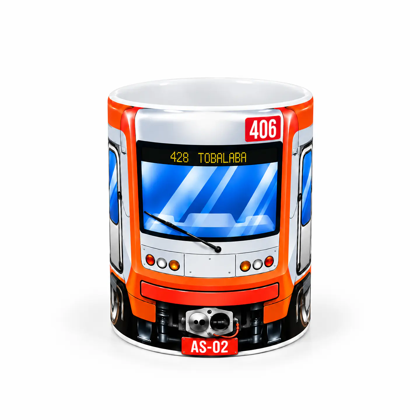 Taza Tazón Metro AS02 Santiago 🚇 | Diseño para fanáticos 2