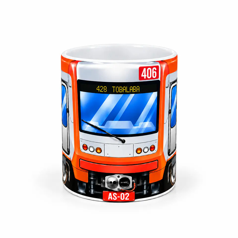 Taza Tazón Metro AS02 Santiago 🚇 | Diseño para fanáticos 2