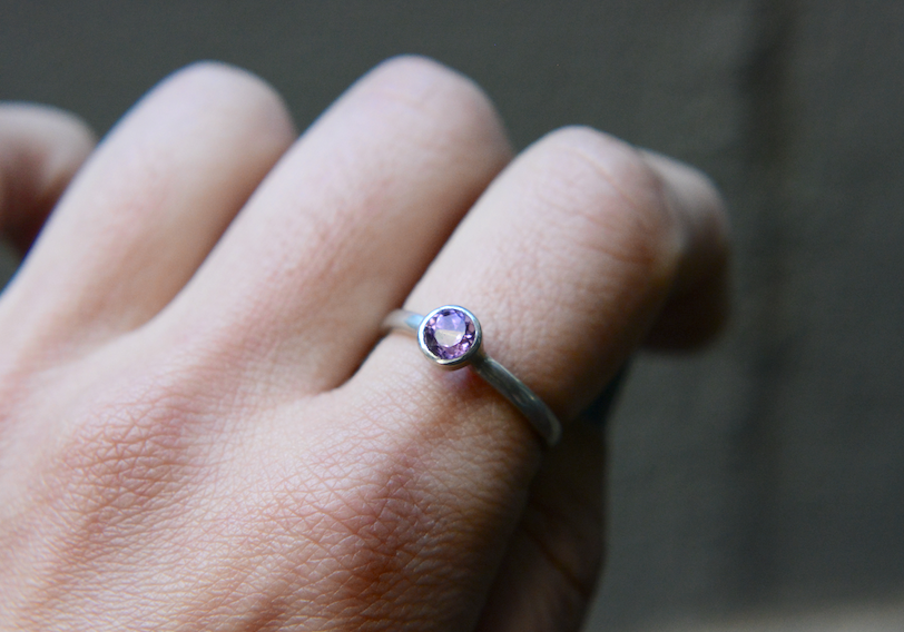 Anillo Amatista