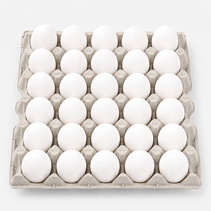 Huevos super blanco, caja de 180 unidades