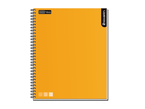 CUADERNO UNIVERSITARIO MATEMATICA 7 MM 100 HOJAS AMARILLO