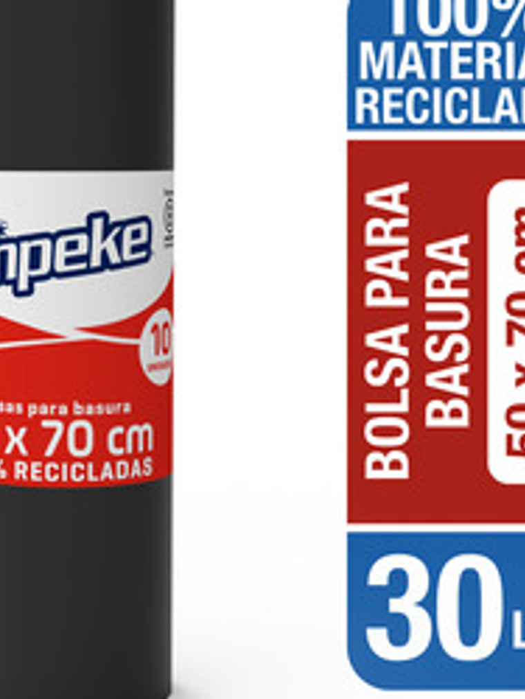 BOLSA BASURA IMPEKE 50X70 CM 1