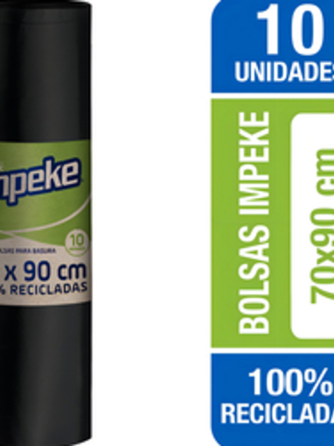 BOLSA BASURA IMPEKE 70X90 CM 1