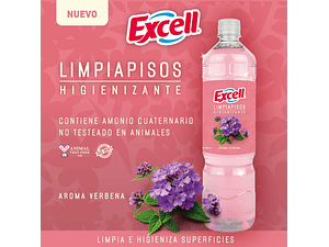 LIMPIA PISO EXCELL VERBENA DESINFECTANTE 900CC