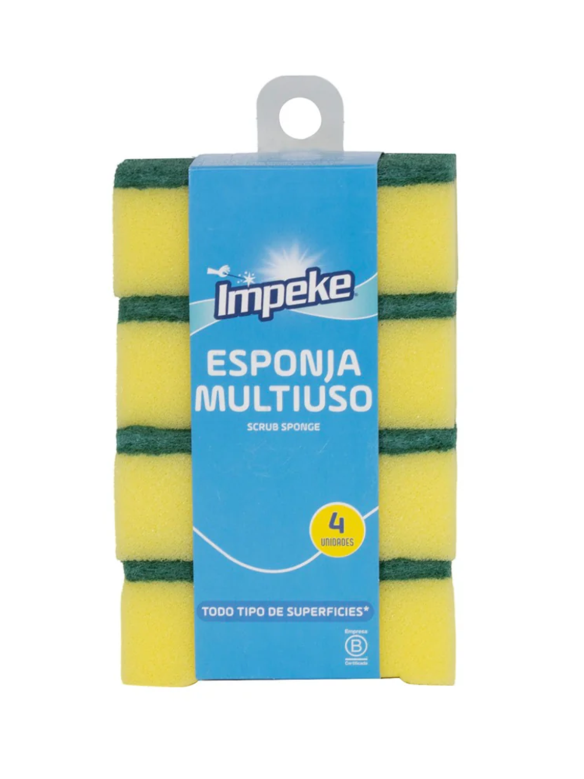 ESPONJA IMPEKE X4 PACK 1