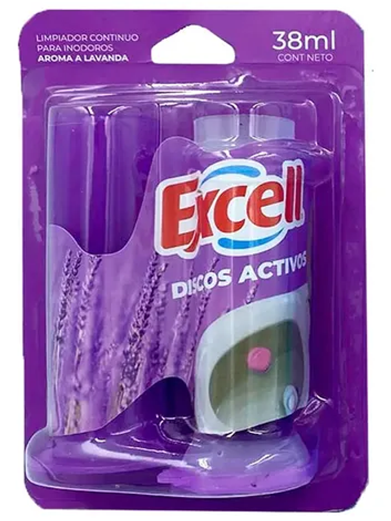 DISCOS ACTIVOS EXCELL LAVANDA 38 ML 1