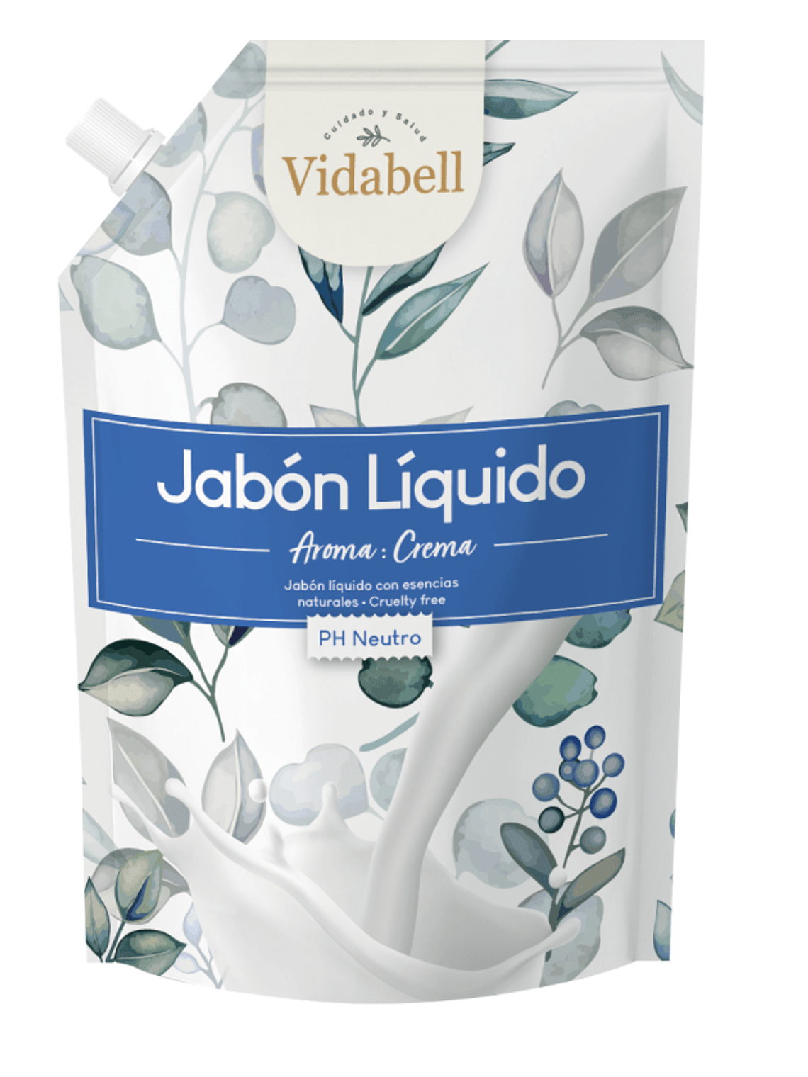 JABON LIQUIDO VIDABELL PH NEUTRO CREMA 750ml 1
