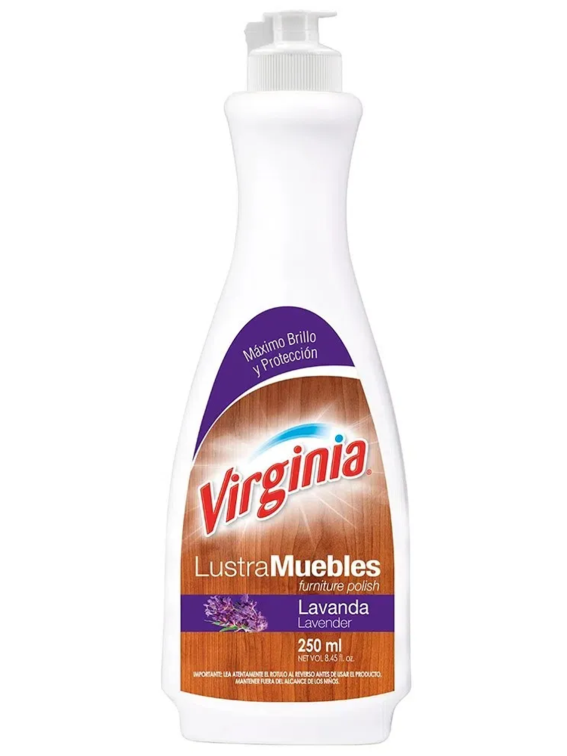 LUSTRA MUEBLE VIRGINIA LAVANDA 205 ML 1