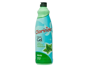 CLORO GEL CLORINDA MENTA 900 CC