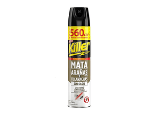 INSECTICIDA KILLER ARAÑAS SPRAY 560 CC SIN OLOR