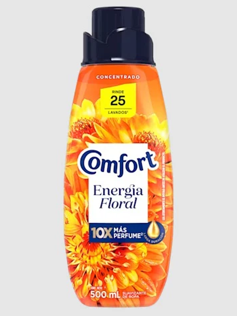 SUAVIZANTE COMFORT ENERGIA FLORAL 500ML 1