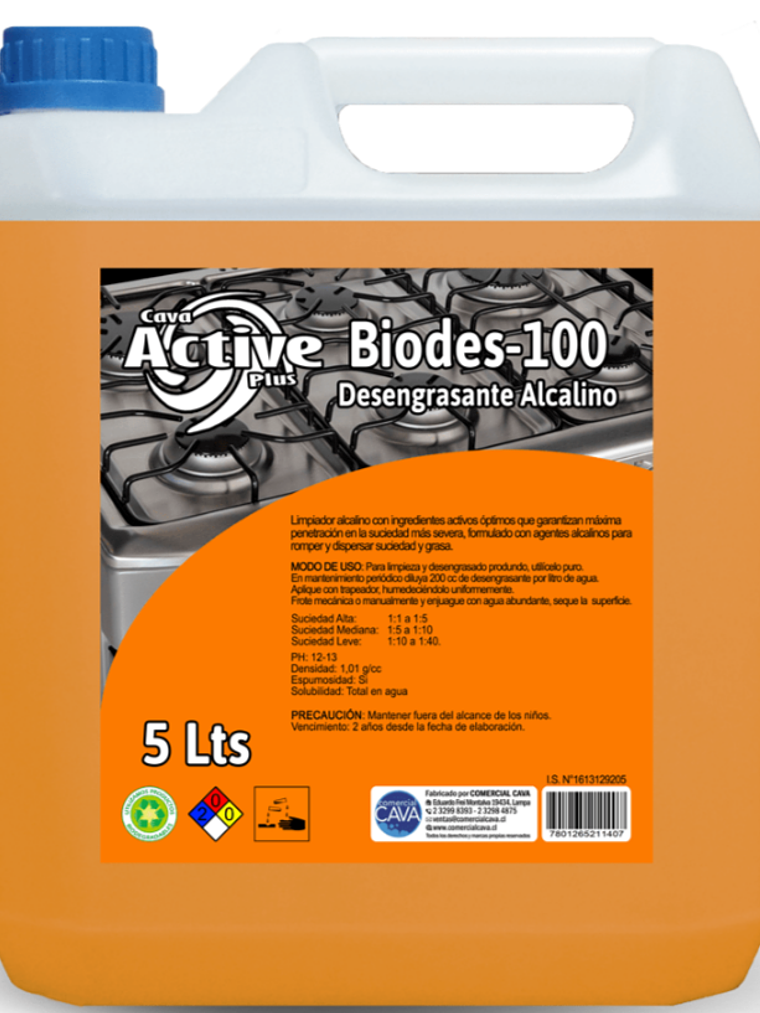 DESENGRASANTE ACTIVE 5LTS 1