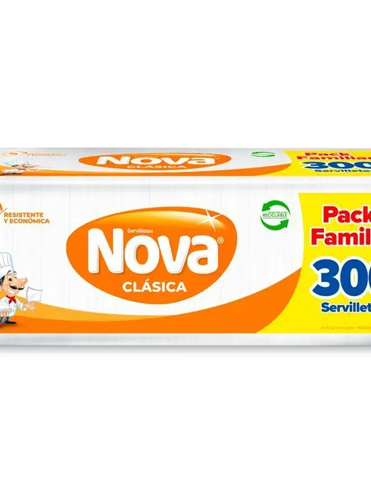 SERVILLETA NOVA CLASICA 300 UN 1