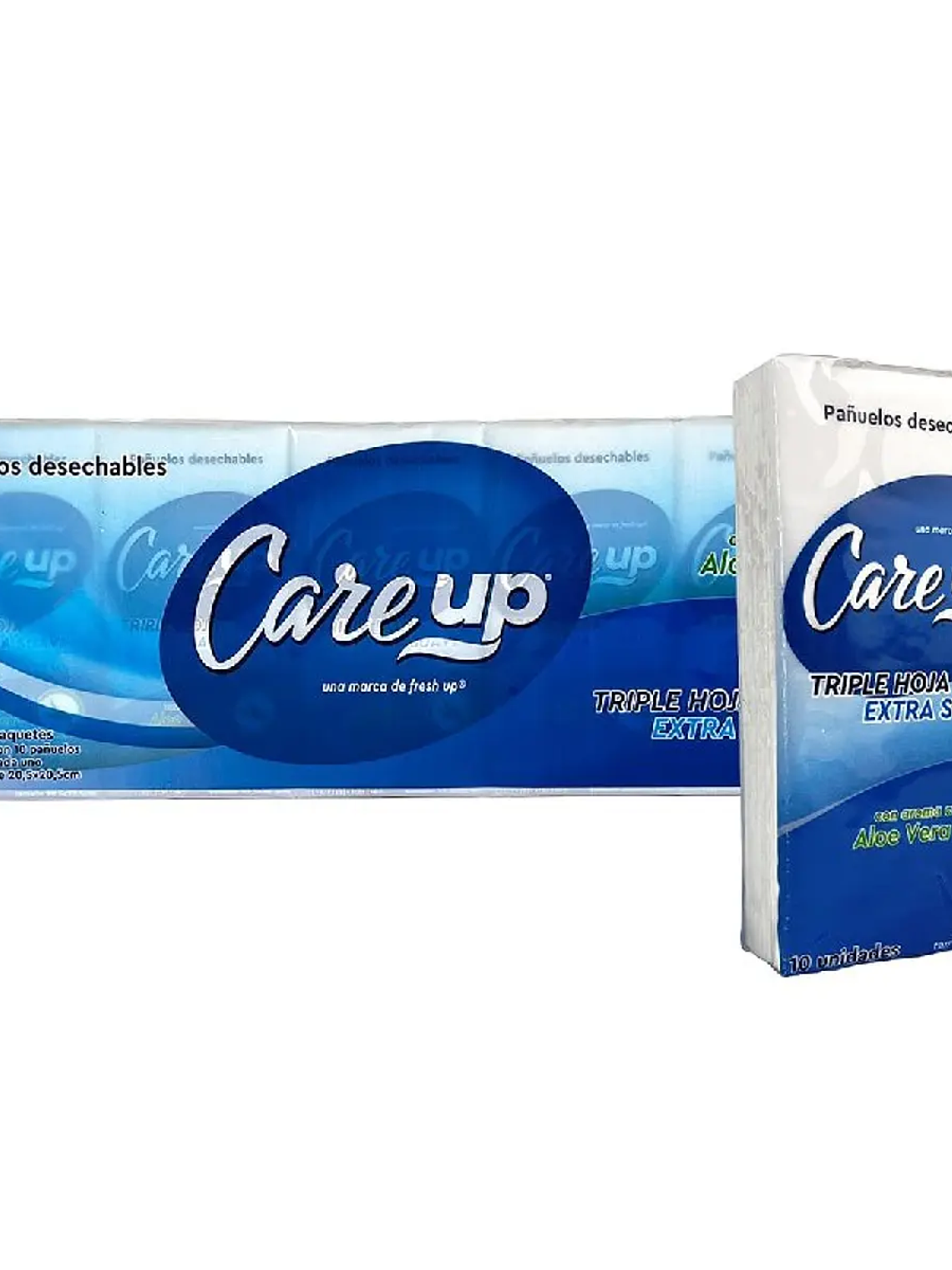 PAÑUELOS CARE UP DESECHABLES 10UN 1