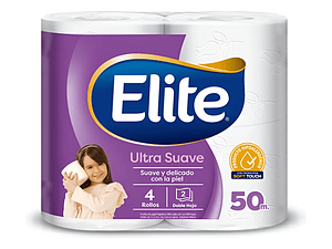HIGIENICO ELITE 50 MTS 4 ROLLOS