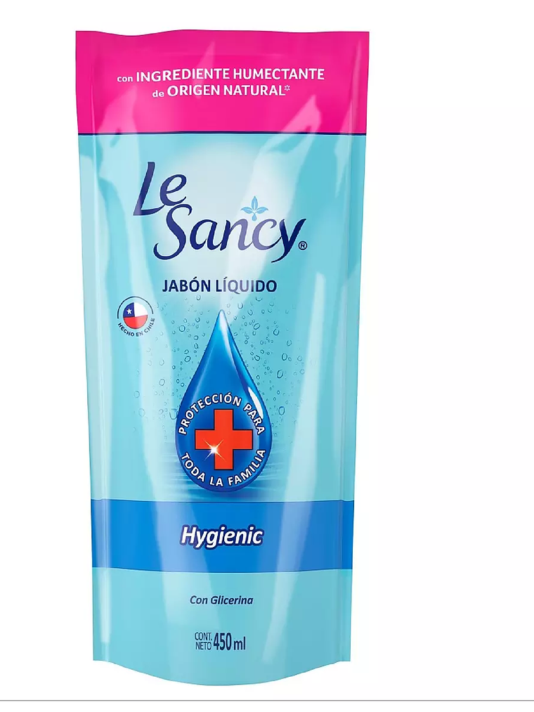 JABON LIQUIDO LE SANCY HYGIENIC 450 ML 1