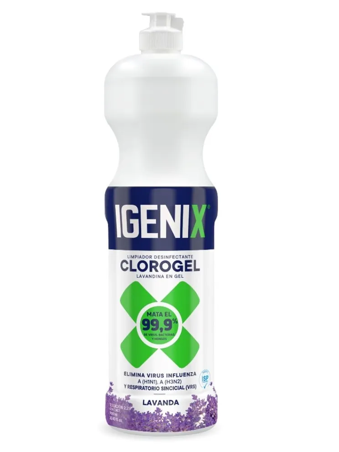 CLORO GEL IGENIX LAVANDA 900 ML  1