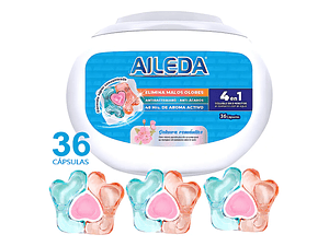 Detergente en Capsulas Aileda Sakura Romantico 36UN