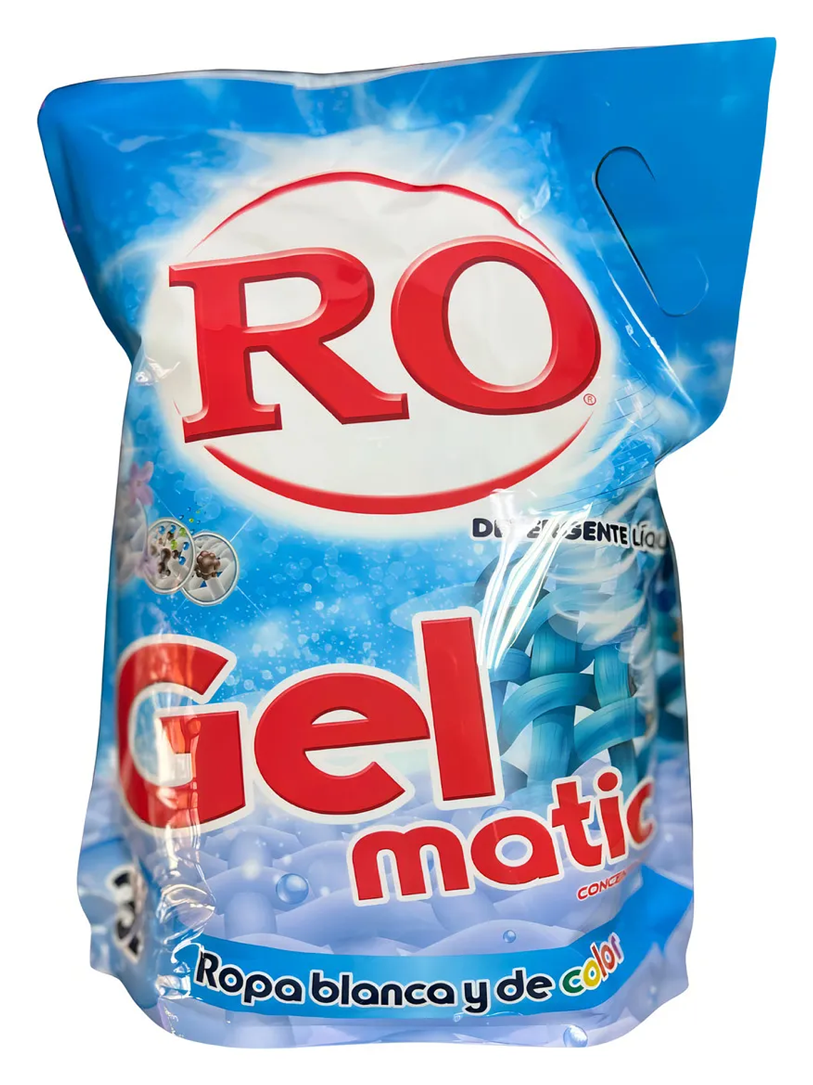 DETERGENTE RO GEL MATIC 3 LITROS AZUL 1