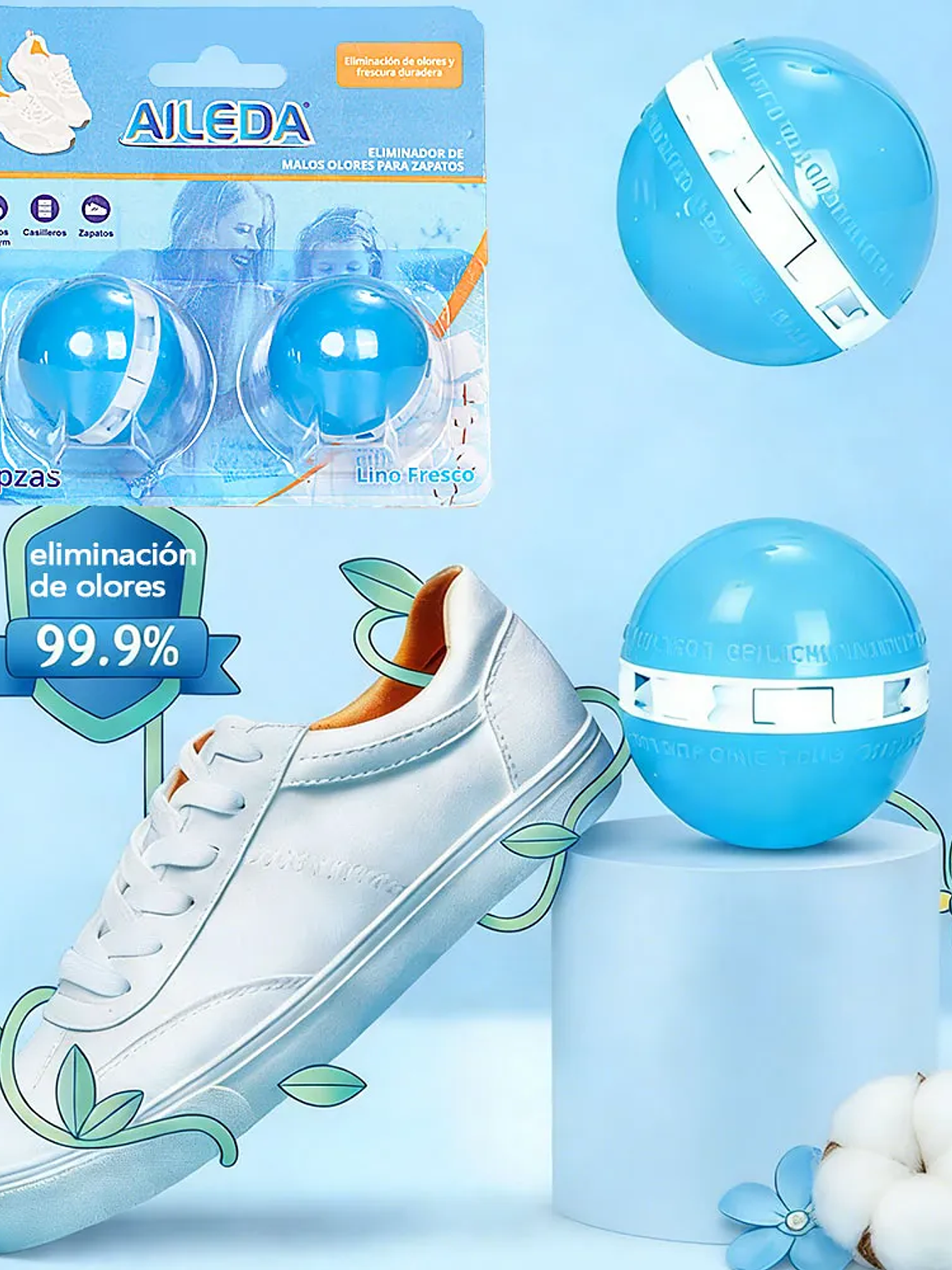 Eliminador de olores Esferas Aileda 1
