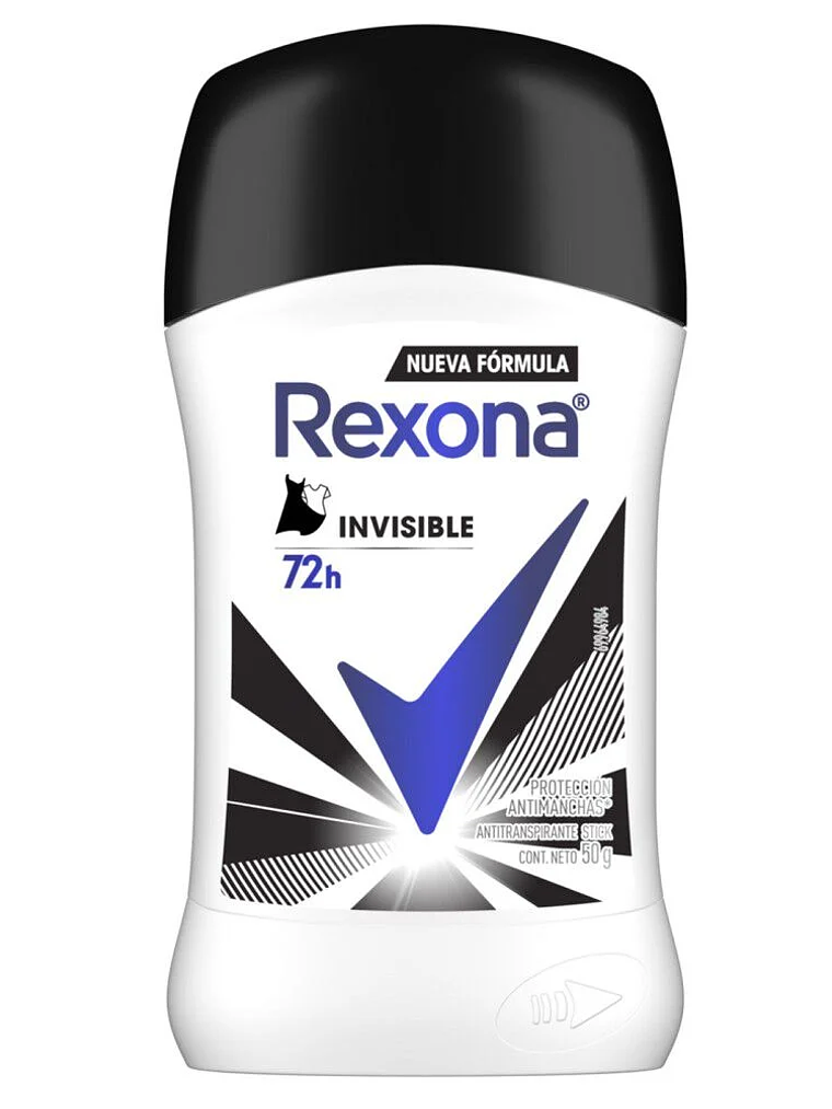 DESODORANTE REXONA INVISIBLE EN BARRA 50 GR 1