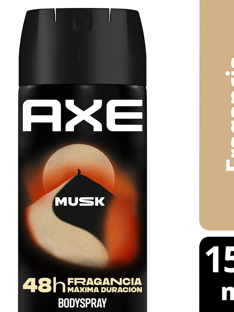 DESODORANTE AXE MUSK SPRAY 150 ML  1