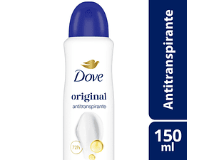 DESODORANTE DOVE ORIGINAL SPRAY 150 ML 