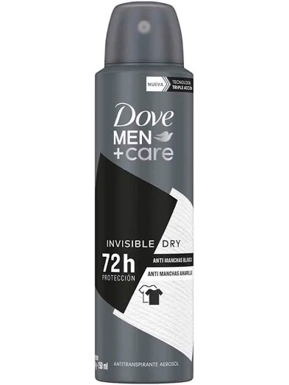 DESODORANTE DOVE MEN SPRAY INVISIBLE DRY 150 ML  1