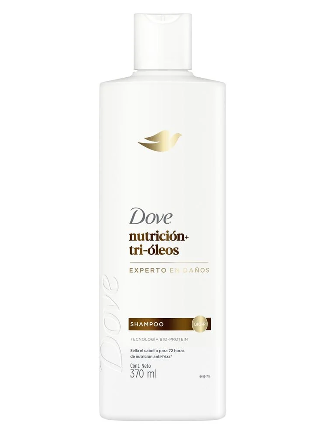 SHAMPOO DOVE NUTRICION TRI OLEOS 370 ML  1