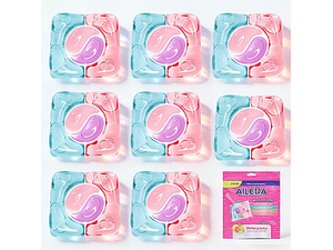 Detergente En Capsulas Premium Aileda Para Viajes 8 Unidades Cítricos y frutas