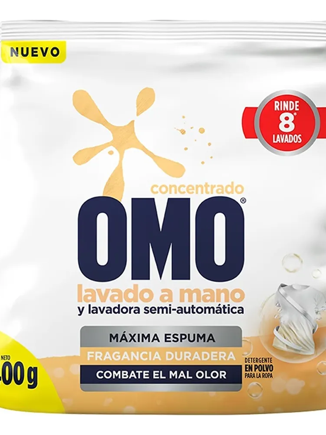 DETERGENTE OMO LAVADO A MANO 400 GR  1