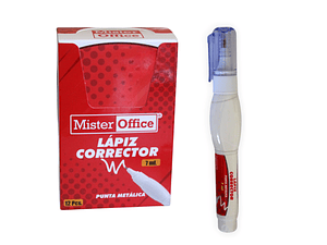CORRECTOR LIQUIDO MR OFICCE PUNTA METAL 7ML 