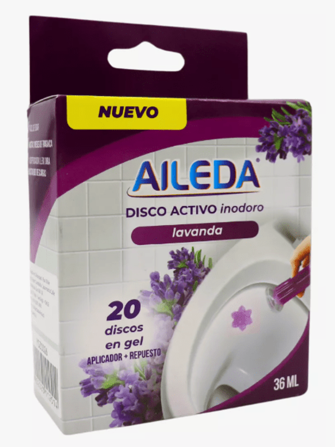DISCO ACTIVOS INODORO LAVANDA  AILEDA 1
